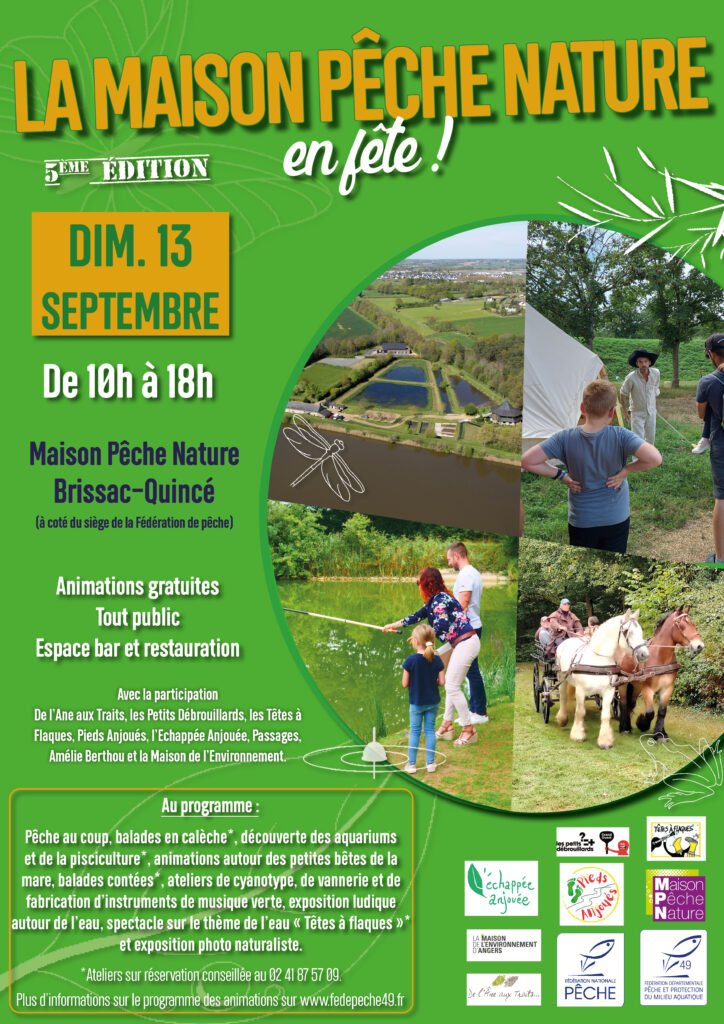 affiche maison pêche nature en fête 2026