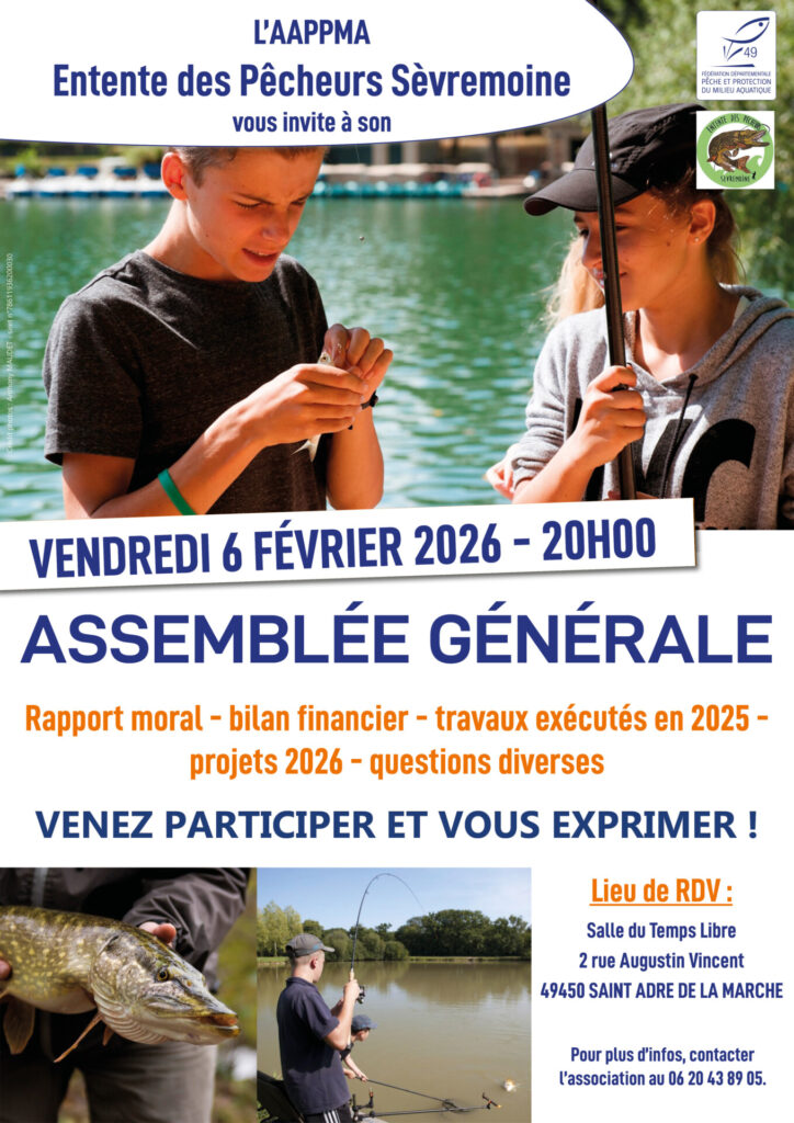 Ambassade 2026 Entente des Pêcheurs Sèvremoine