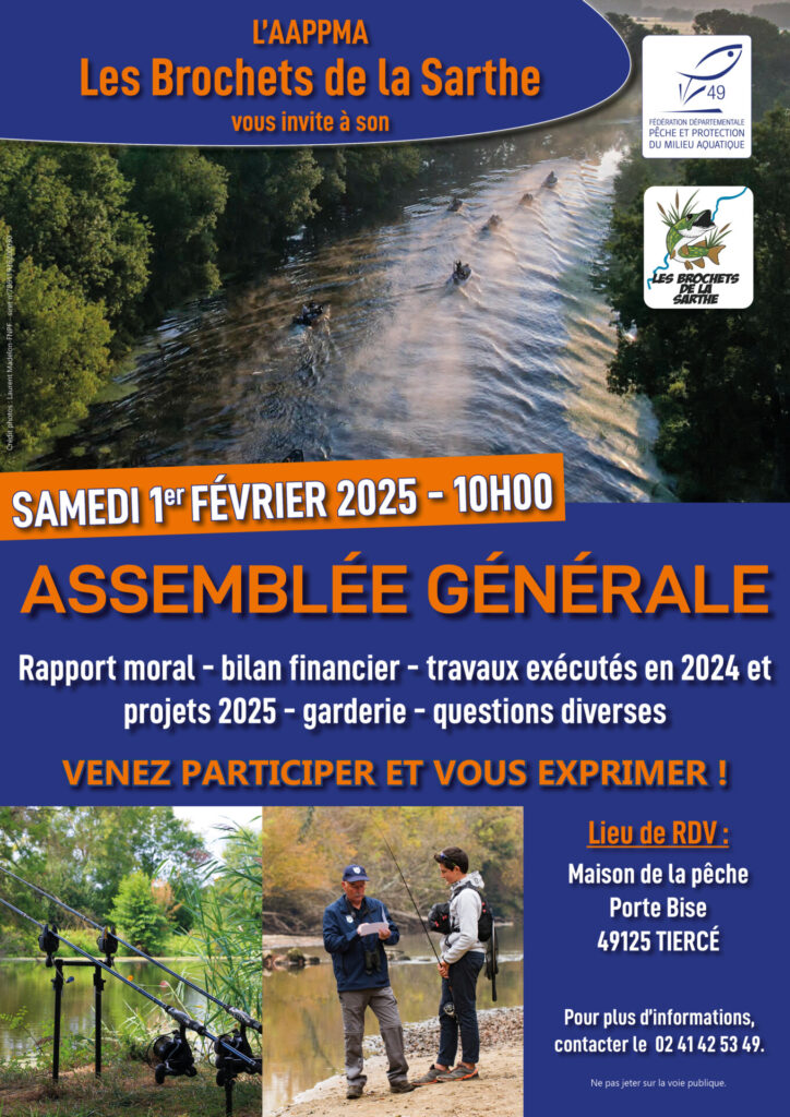 assemblée générale les brochets de la sarthe