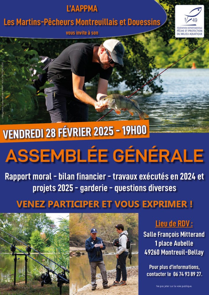 assemblée générale les martins pêcheurs montreuillais et douessins