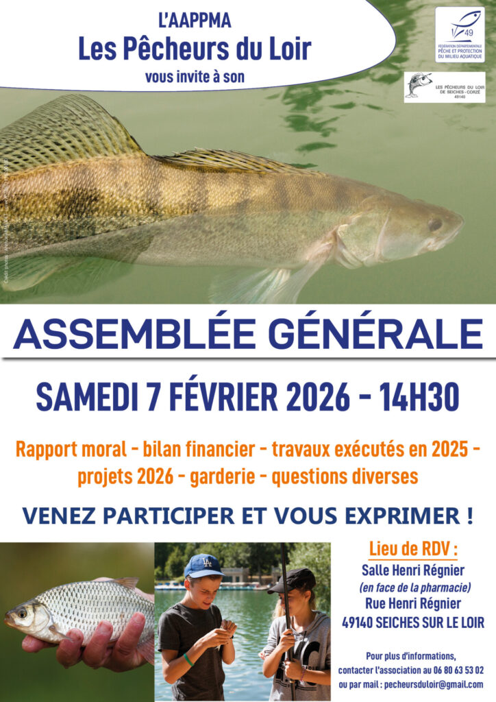 assemblée générale les pêcheurs du loir