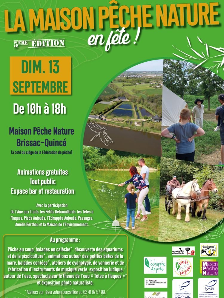 affiche maison pêche nature en fête 2026